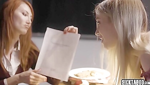 Dirty Teacher Licked Babes Sweet Pussy With Hot Babe