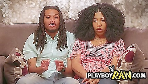 Ebony milf has a large cock and enjoys a group fuck