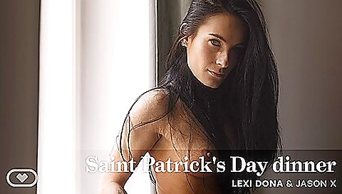 Lexi dona gets her tight pussy creampied in the kitchen