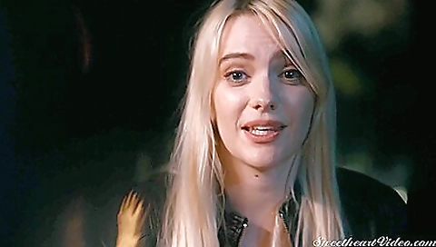 Lesbian fingering threesome porn with shaved cocks and stockings