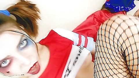 Miha Nika69 - Fucked Cancer Harley Quinn And Cumshot On Her Tits Pov