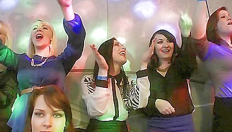 Group orgy with a sexy group of women with beautiful bodies