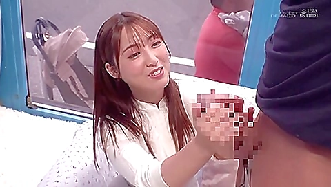 Japanese lady with large tits and a hairy pussy enjoys sex