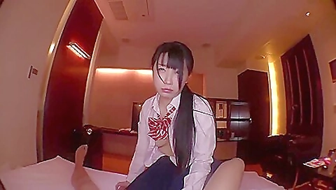 Japanese hottie with huge ass is fucking me in pussy