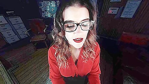 Brunette brunette gets fucked in doggy style in virtual porn