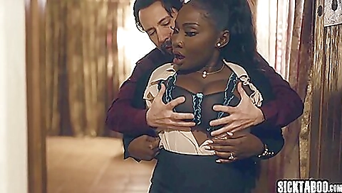 Horny Bbw teen 18+ Enjoyed Big White Penis After Blowjob