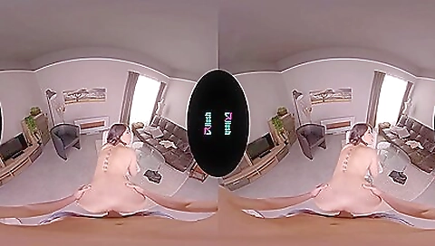 Hot and sexy teen babe has an orgasm for a doggy-stye vid