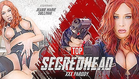 Sexy brunette gets fucked in cosplay with a big dildo